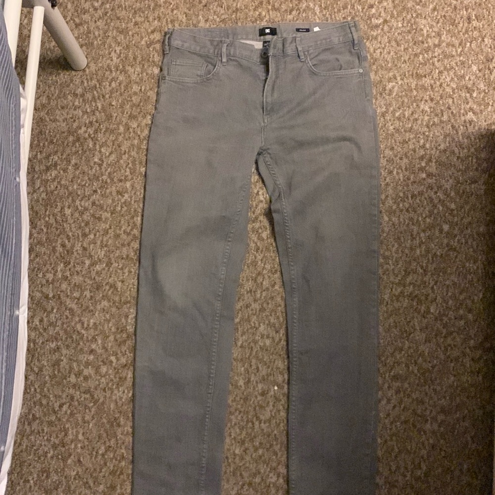 Mens Grey DC Jeans
